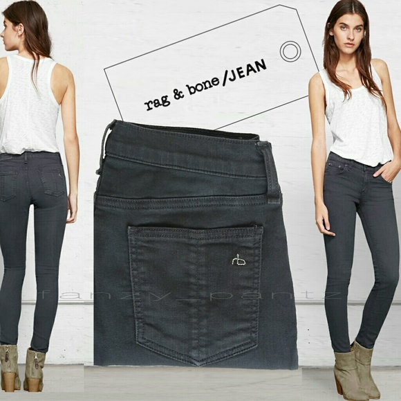 rag & bone Denim - rag & bone super skinny jeans 29 grey legging